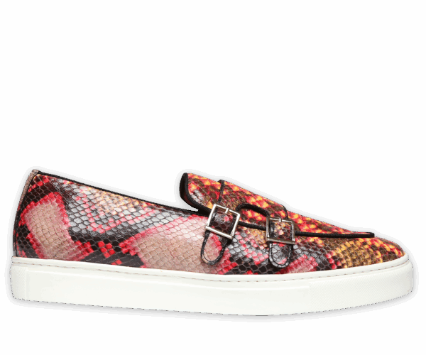 Sneaker mit Python-Prägung – Bild 2